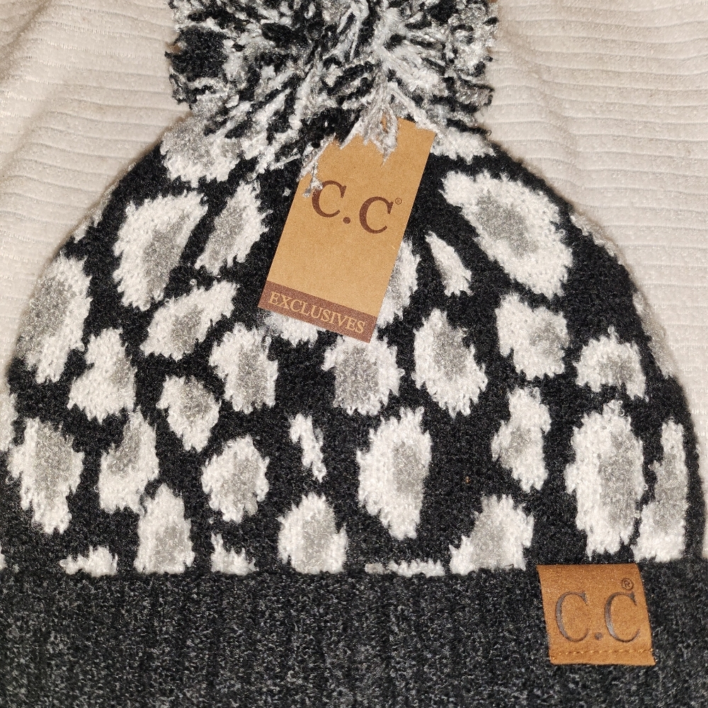 C.C Exclusives Beanie with Knitted Pom